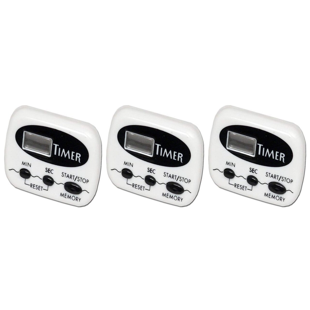Chef Craft 99 Minute Extra-Loud Beep Digital Timer with Magnetic Clip